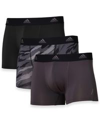 adidas - S Active Micro Flex Eco Trunk 3 Pack Assorted M - Lyst