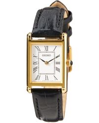 Seiko - Orologio Analogico al Quarzo Donna con Cinturino in Pelle SWR054P1 - Lyst