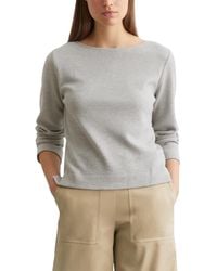 Marc O' Polo - Marc OߴPolo Sweatshirt mit U-Boot-Ausschnitt Regular Fit - Lyst
