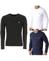 maglia manica lunga uomo guess