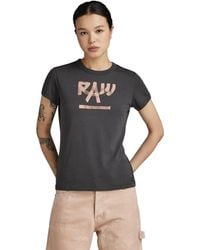 G-Star RAW - Calligraphy Graphic - Lyst