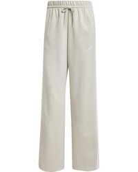 adidas - Essentials 3-stripes Open Hem Fleece Pants - Lyst