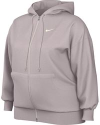 Nike - Damen Sportswear Phnx FLC FZ OS Hoodie PL Maglia di Tuta - Lyst