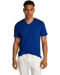 Tommy Hilfiger - Essential V-neck Tee Mw0mw39249 S/s T-shirt - Lyst