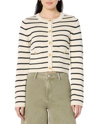 The Drop - 's Bloom Gold Button Nautical Cardigan - Lyst