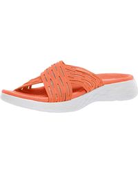 Skechers rumblers naranja