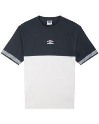 Umbro - Rundhalsausschnitt für Sport im Club-Stil T-Shirt - Lyst