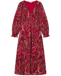 Springfield - Vestido Rojo M - Lyst