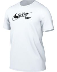 Nike - M NKCT DF Tee Swoosh Tennis T-Shirt - Lyst