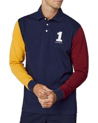 Hackett - Heritage Multi Rugby Polo Shirt - Lyst