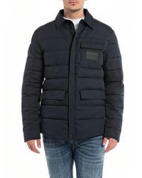 Replay - M8352 Quilted Jacket - Lyst