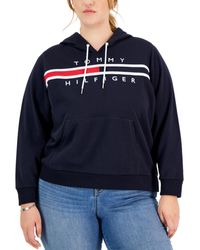 Tommy Hilfiger - Plus Casual Soft Long Sleeve Hoodie - Lyst