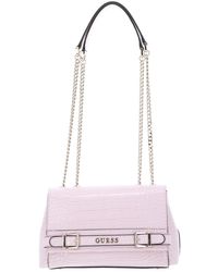 Guess - Sestri Convertible Xbody Flap Bag Pale Pink - Lyst