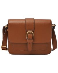 Fossil - Zoey, Crossover Body Bag Donna, Marrone - Lyst