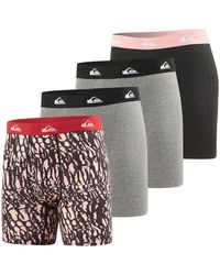 Quiksilver - S Underwear 4 Pack Boxers For Performance S Boxer Briefs - Lyst