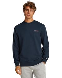 Tommy Hilfiger - S Tjm Reg Entry Graphic Crew Ext Dm0dm20849 Pullover Sweatshirt - Lyst