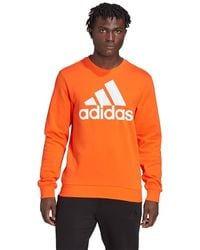 adidas - M Bl FL Swt Felpa a iche Lunghe - Lyst