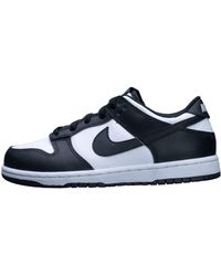 Nike - Cw1588 100 Scarpe Dunk Low Retro White Black Panda - Lyst