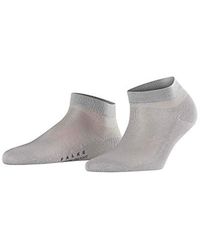 Falke Cotton Delight Trainer Socks - Gray