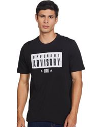 adidas - Gr9926 Dame Ep Advis T T-shirt Black M - Lyst