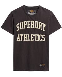 Superdry - Vintage Athletic S/S Tee C1-Bedrucktes T-Shirt - Lyst