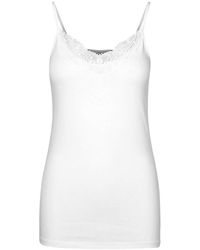 Vero Moda - Vminge Lace Singlet Noos - Lyst
