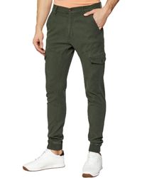 Guess - Pantalone uomo new kombat colore verde ES22GU18 M2RB17 WEDW1 - Lyst