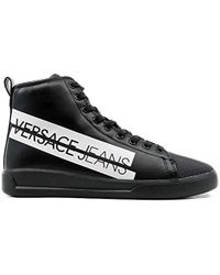 Scarpe - Uomo, Sneaker a Collo Alto - Nero Scarpe - Uomo, Sneaker a Collo Alto - Nero