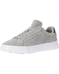Tommy Hilfiger - Court Better Suede Trainers - Lyst