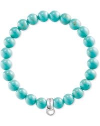 Thomas Sabo - Charm Club Turquoise Charm Bracelet - Lyst