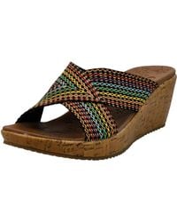 Skechers - Beverlee-delighted Multi Color S Wedges Size 9.5m - Lyst