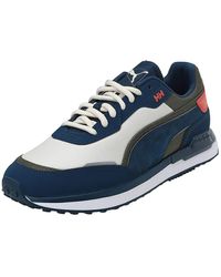 PUMA - X Helly Hansen City Rider Lace-up Blue Synthetic S Trainers 382338_01 - Lyst