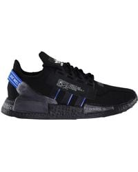 adidas - Nmd R1.v2 Lace-up Black Synthetic S Trainers Fy1483 - Lyst