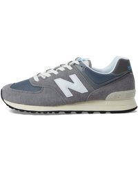 New Balance - 574 Mens Casual Trainers In Grey - 7 Uk - Lyst
