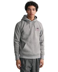 GANT - REG MEDIUM Archive Shield Hoodie Kapuzenpullover - Lyst