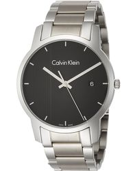 Calvin Klein - Orologio Analogico Quarzo Uomo con Cinturino in Acciaio Inox K2G2G14Y - Lyst