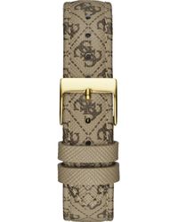 Guess - Orologio Analogico al Quarzo Donna con Cinturino in Pelle W1230L2 - Lyst