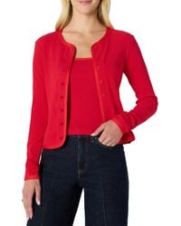 Amazon Essentials - Slim-fit Ribbed Cardigan & Cami Set With Removable Straps - Lyst