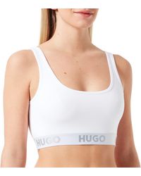 HUGO - Bralette Sporty Logo Bralet - Lyst