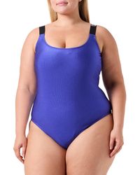Calvin Klein - Traje de baño Mujer Scoop Back One Piece Espalda baja - Lyst