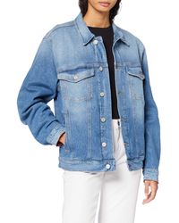 Tommy Jeans Damen Tjw Cropped Trucker Jeansjacke