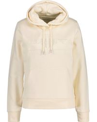 GANT - Sweatshirt Hoodie Tonal Archive Shield - Lyst