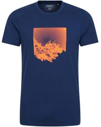 Mountain Warehouse - T-Shirt für - Atmungsaktives und leichtes Bio-Baumwoll-T-Shirt mit UV-Schutz - ideal für - Lyst