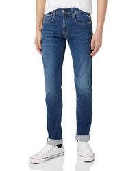 Replay - Jeans Grover Straight-Fit Hyperflex mit Stretch - Lyst