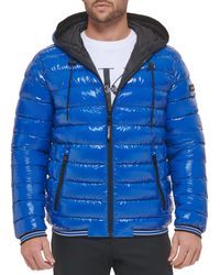 Calvin Klein - Cm152956-blu-extra Large Jacket - Lyst