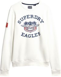 Superdry - Vintage American Graphic Crew Sweatshirt - Lyst