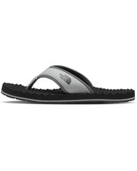 The North Face - Base Camp Ii Flip-flop High Rise Grey/tnf Black 9 - Lyst