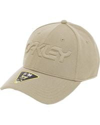 Oakley - Mens 6 Panel Stretch Embossed Hat - Lyst