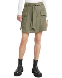 G-Star RAW - Cargo Belted Skirt Wmn - Lyst