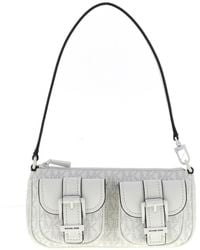 Michael Kors - SM CONV POUCHETTE OPTIC WHITE ONE SIZE - Lyst